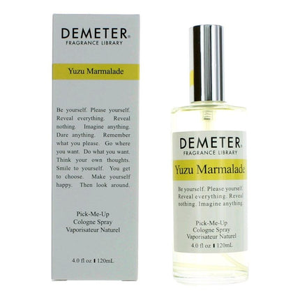 Yuzu Marmalade by Demeter, 4 oz Cologne Spray for Unisex ,