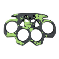 Z Hunter Knuckle - Green Skull Design Metal Construction Self Defense | ZB-017G ,