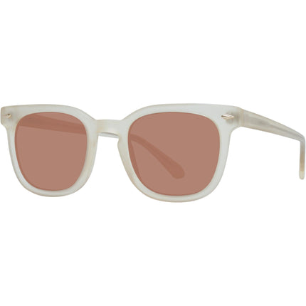 Zac Posen Unisex Sunglasses - Cream Crystal Matte Plastic Square Frame | COOPER ZCOOCM ,