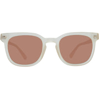 Zac Posen Unisex Sunglasses - Cream Crystal Matte Plastic Square Frame | COOPER ZCOOCM ,