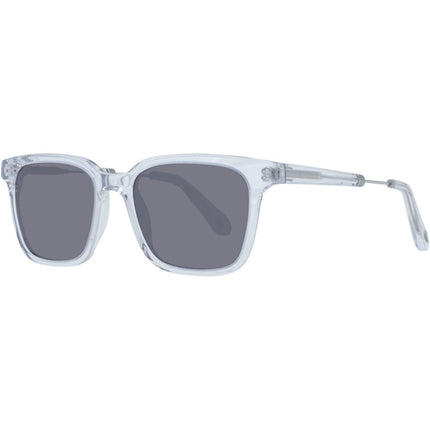 Zac Posen Unisex Sunglasses - Crystal Plastic Square Frame Grey Lens | DONAHUE ZDONCR ,