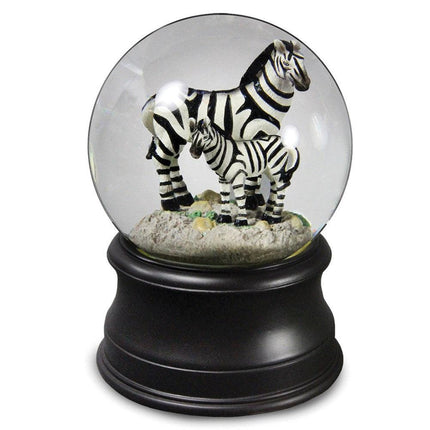 Zebra Mom Water Globe ,