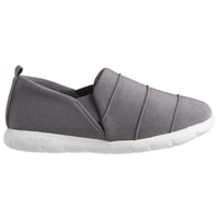 Zenz Women's Slip-On - Serenity Closed Back Pintuck Design, Ash, Size 9 | A95H42-ASH9 ,