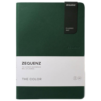 Zequenz Classic 360 Notebook - The Color A5, Blank, Emerald | 360-TCJ-A5-LITE-ERB ,