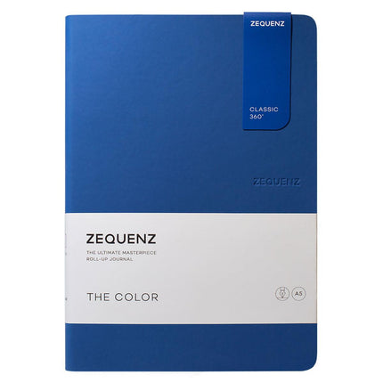 Zequenz Classic 360 Notebook - The Color A5, Blank, Royal Blue | 360-TCJ-A5-LITE-RBB ,