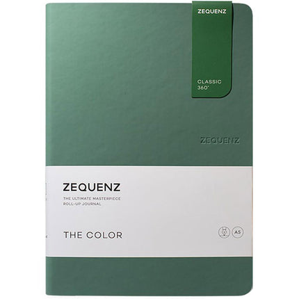 Zequenz Classic 360 Notebook - The Color A5, Dotted, Jade | 360-TCJ-A5-LITE-JDD ,