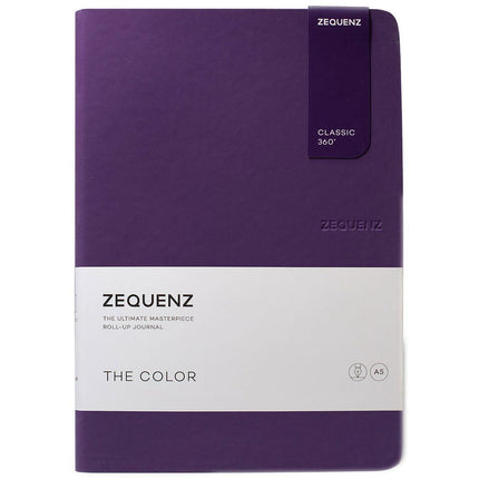 Zequenz Classic 360 Notebook - The Color A5, Ruled, Scarlet Gum | 360-TCJ-A5-LITE-SGR ,