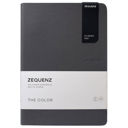 Zequenz Classic 360 Notebook - The Color A5, Ruled, Storm | 360-TCJ-A5-LITE-STR ,