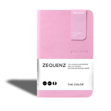 Zequenz Classic 360 Notebook - The Color A6, Blank, Lilac | 360-TCJ-MINI-LLB ,