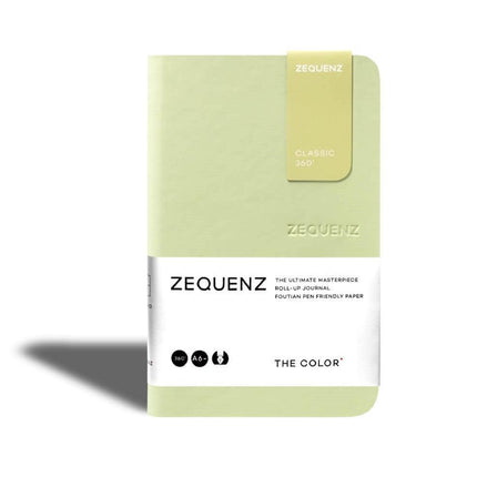 Zequenz Classic 360 Notebook - The Color A6, Blank, Olive | 360-TCJ-MINI-OLB ,