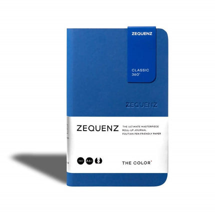 Zequenz Classic 360 Notebook - The Color A6-, Blank, Royal Blue | 360-TCJ-MINI-RBB ,