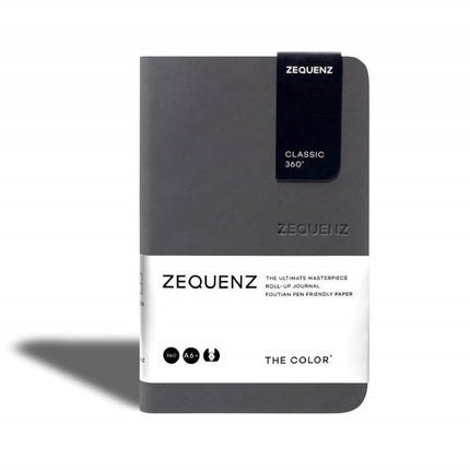 Zequenz Classic 360 Notebook - The Color A6, Dotted, Storm | 360-TCJ-MINI-STD ,