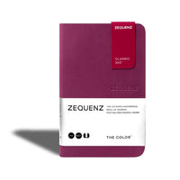 Zequenz Classic 360 Notebook - The Color A6, Ruled, Berry | 360-TCJ-MINI-BER ,