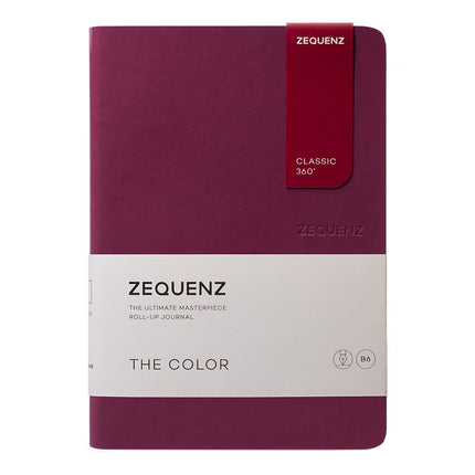 Zequenz Classic 360 Notebook - The Color B6, Blank, Berry | 360-TCJ-B6-LITE-BEB ,