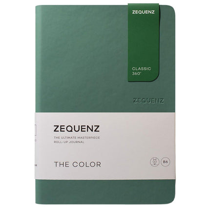 Zequenz Classic 360 Notebook - The Color B6, Ruled, Jade | 360-TCJ-B6-LITE-JDR ,