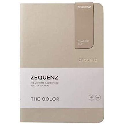 Zequenz Classic 360 Notebook - The Color B6, Ruled, Taupe | 360-TCJ-B6-LITE-TPR ,