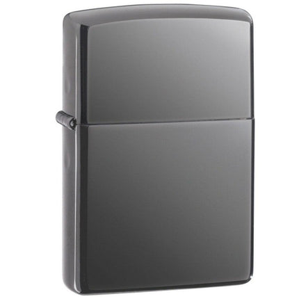 Zippo 150 Classic Black Ice Dark Chrome Windproof Lighter ,