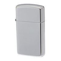 Zippo 1610 Slim High Polish Chrome Plain Windproof Pocket Lighter ,