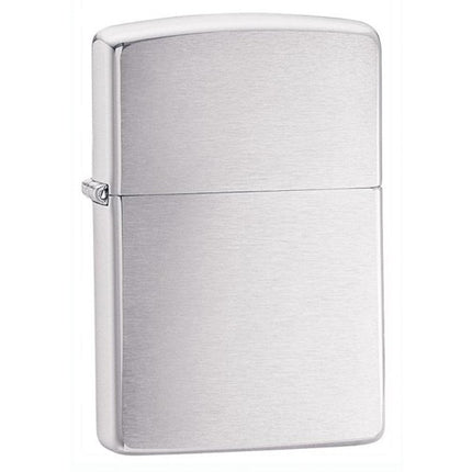Zippo 162 Armor Brushed Chrome Plain Windproof Lighter ,