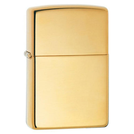 Zippo 169 Armor High Polish Brass Plain Windproof Lighter ,