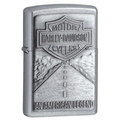 Zippo 20229-HD Harley Davidson Classic American Legend Street Chrome Windproof Lighter ,