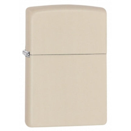 Zippo 216 Classic Cream Matte Windproof Pocket Plain Lighter ,