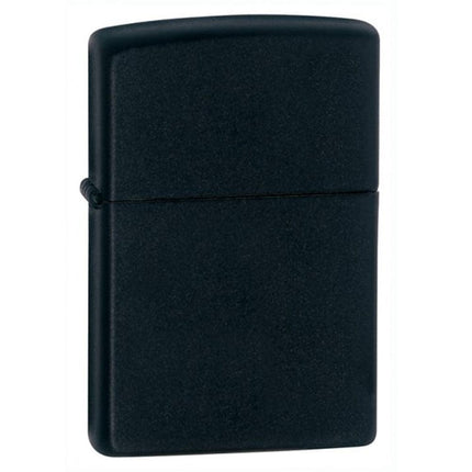 Zippo 218 Classic Plain Matte Black Windproof Pocket Lighter ,