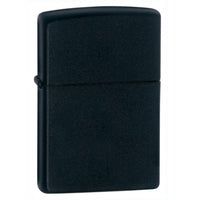 Zippo 218 Classic Plain Matte Black Windproof Pocket Lighter ,