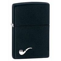 Zippo 218PL Pipe Insert Black Matte Pocket Windproof Lighter ,