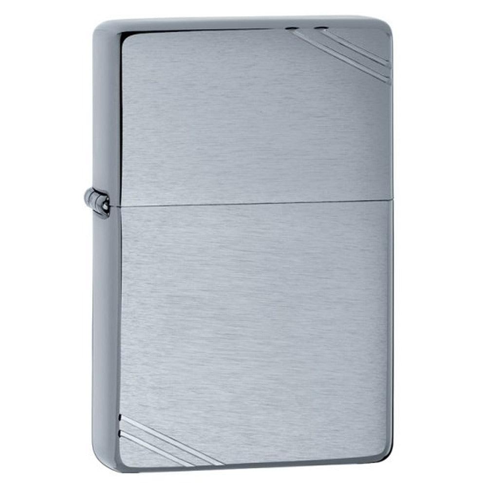 Zippo 230 Vintage Series 1937 with Slashes Brushed Chrome