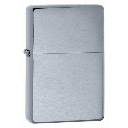 Zippo 23025 Vintage Series 1937 Brushed Chrome Plain Windproof Pocket Lighter ,