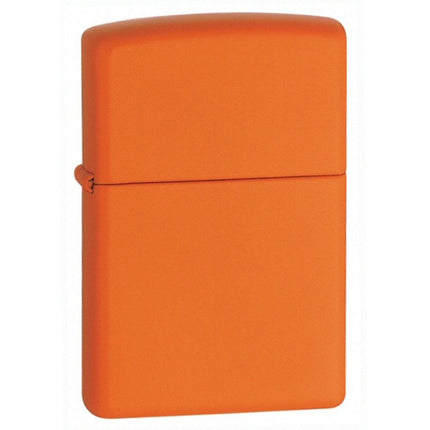 Zippo 231 Classic Orange Matte Plain Windproof Lighter ,
