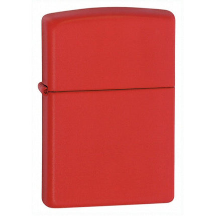 Zippo 233 Classic Matte Red Plain Windproof Lighter ,