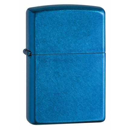 Zippo 24534 Classic Cerulean Blue Plain Windproof Pocket Lighter ,