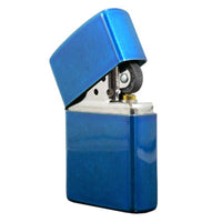 Zippo 24534 Classic Cerulean Blue Plain Windproof Pocket Lighter ,