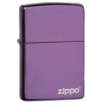 Zippo 24747ZL Classic Abyss Zippo Logo Windproof Pocket Lighter ,
