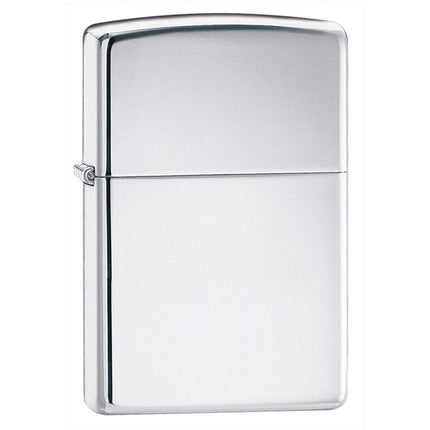 Zippo 250 Classic High Polish Chrome Windproof Pocket Lighter ,