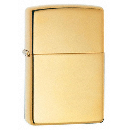 Zippo 254B Classic High Polish Brass Windproof Pocket Lighter ,