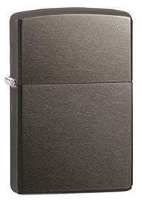 Zippo 28378 Classic Gray Dusk Plain Windproof Pocket Lighter ,