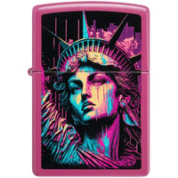 Zippo Lighter - American Lady Design Metal Construction Refillable Windproof | 48916 ,