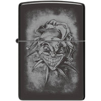 Zippo Lighter - Clown Design Metal Construction Refillable and Windproof | 48914 ,