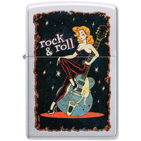 Zippo Lighter - Cool Chick Design Metal Construction Refillable Windproof | 48930 ,