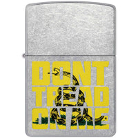 Zippo Lighter - Dont Tread On Me Metal Construction Refillable and Windproof | 48952 ,