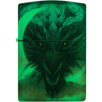 Zippo Lighter - Dragon Design Metal Construction Refillable and Windproof | 48934 ,