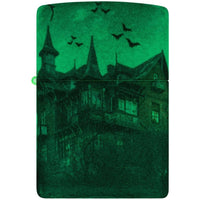 Zippo Lighter - Horror House Design Metal Construction Refillable Windproof | 48922 ,