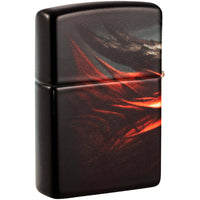 Zippo Lighter - Red Dragon Design Metal Construction Refillable Windproof | 48777 ,