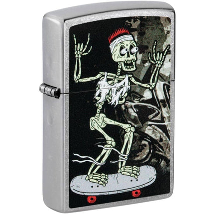 Zippo Lighter - Skateboard Street Metal Construction Refillable and Windproof | 48911 ,