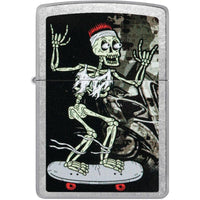 Zippo Lighter - Skateboard Street Metal Construction Refillable and Windproof | 48911 ,
