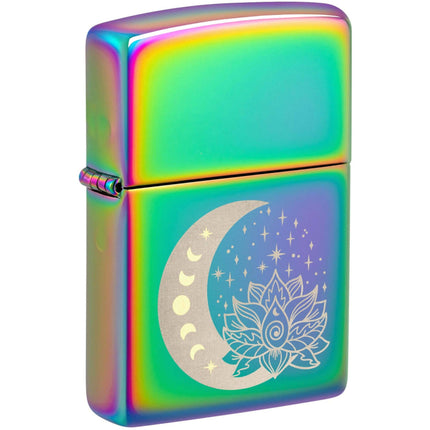 Zippo Lighter - Spiritual Design Metal Construction Refillable and Windproof | 48910 ,