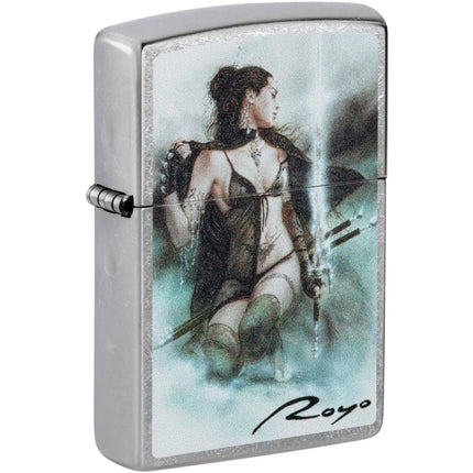Zippo Lighter - Street Chrome Metal Construction Refillable and Windproof | 48962 ,